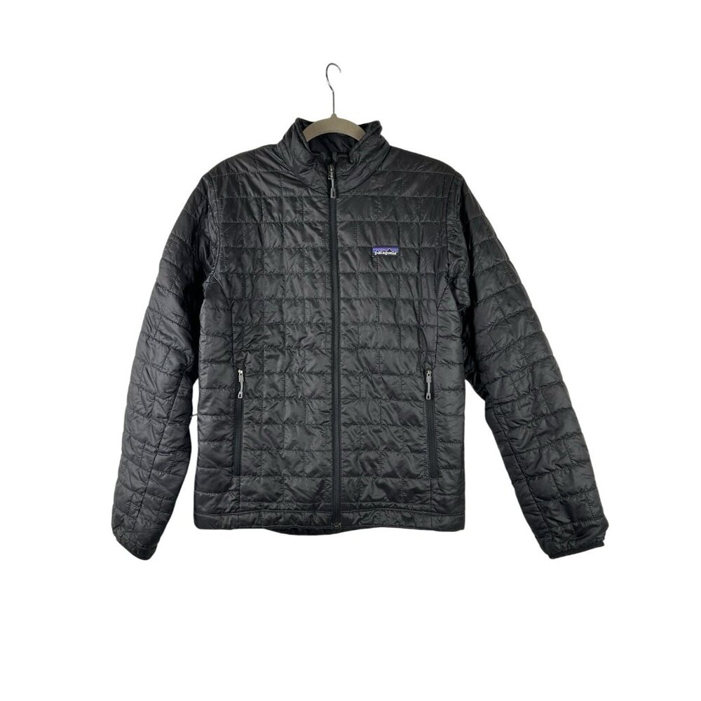 Patagonia Nano Puff Jacket Mens Small Black Insulated Full Zip Hiking Outdoor - Picture 7 of 14